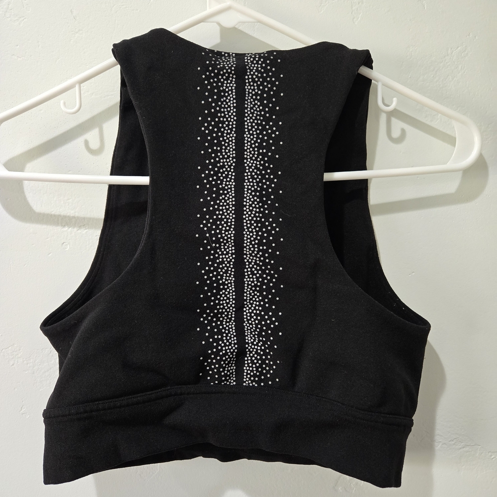 Fabletic Black Sports Bra - Picture 3 of 3